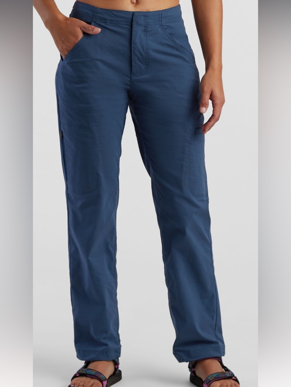 Title Nine Camp pant Women's Blue Straight Leg Pants